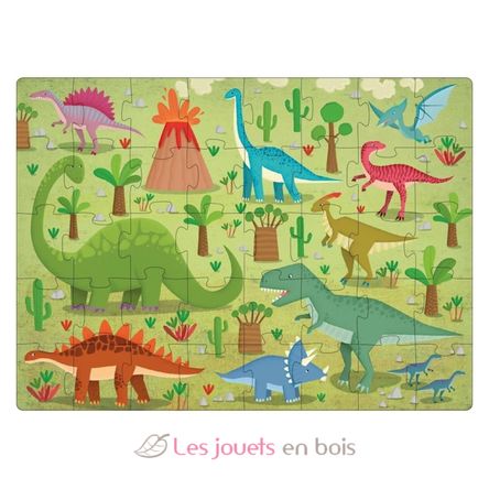 Livre et puzzle Les dinosaures SJ-307551 Sassi Junior 3
