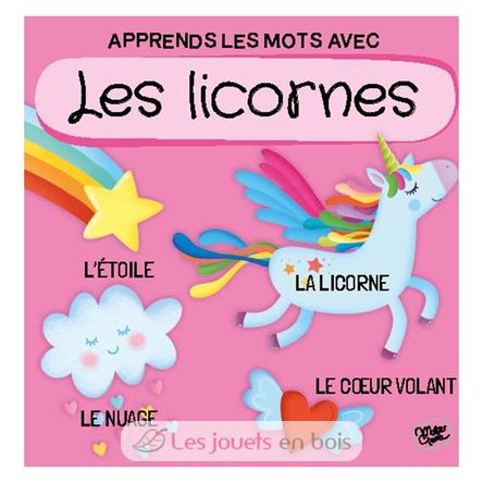 Livre et puzzle Les licornes SJ-310070 Sassi Junior 3