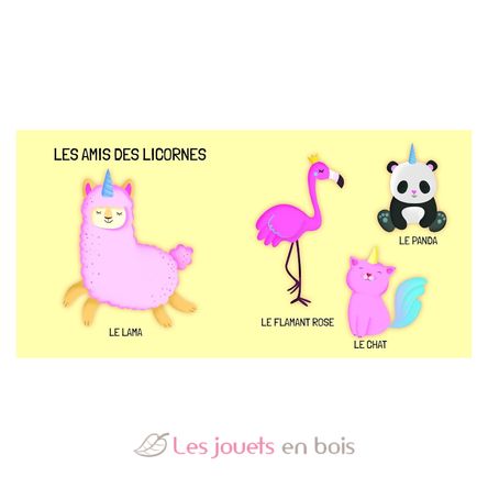 Livre et puzzle Les licornes SJ-310070 Sassi Junior 4