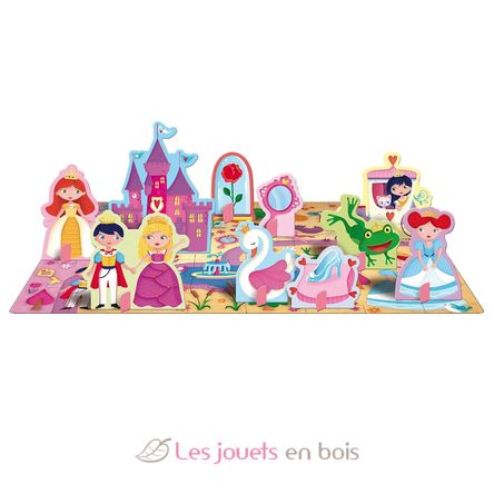 Livre et puzzle Les Princesses SJ-310506 Sassi Junior 2