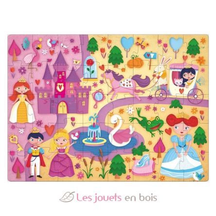 Livre et puzzle Les Princesses SJ-310506 Sassi Junior 3