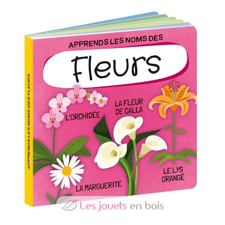 Livre et puzzle Les fleurs SJ-313798 Sassi Junior 3