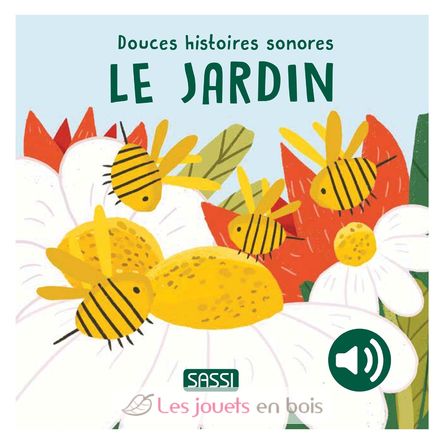 Douces histoires sonores Le jardin SJ-314702 Sassi Junior 1