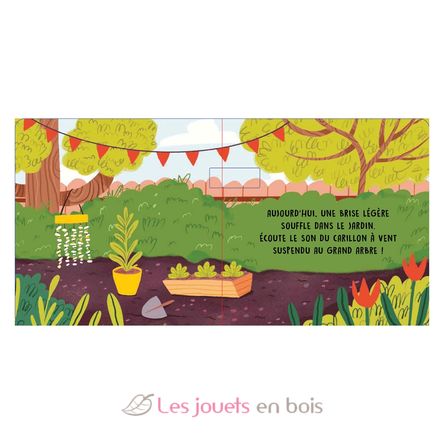 Douces histoires sonores Le jardin SJ-314702 Sassi Junior 2