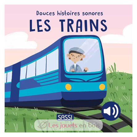 Douces histoires sonores Les trains SJ-314771 Sassi Junior 1