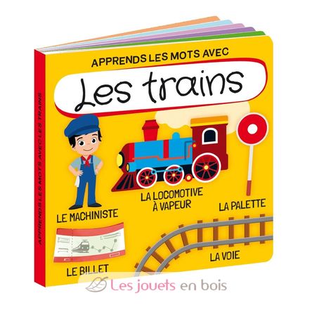 Livre et puzzle Les trains SJ-329119 Sassi Junior 5