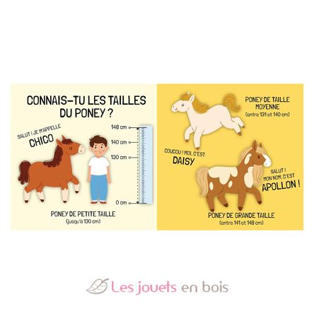 Livre et puzzle Les Poneys SJ-329898 Sassi Junior 5