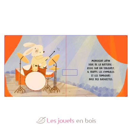 Douces histoires sonores Les instruments de musique SJ-330092 Sassi Junior 4