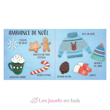 Livre et puzzle Noël SJ-331617 Sassi Junior 4