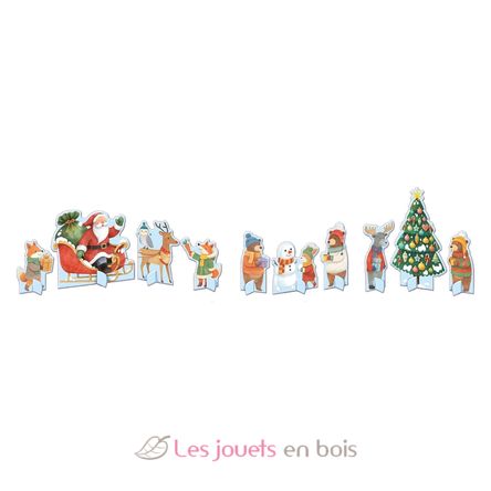 Livre et puzzle Noël SJ-331617 Sassi Junior 6