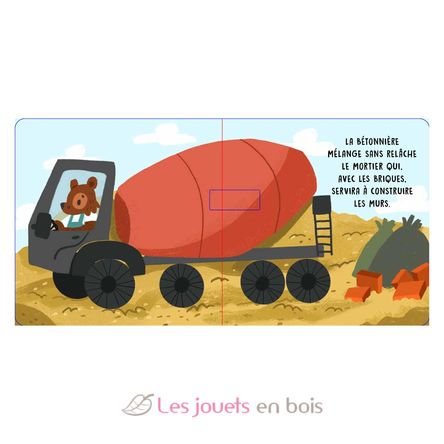 Douces histoires sonores Le chantier SJ-356245 Sassi Junior 3