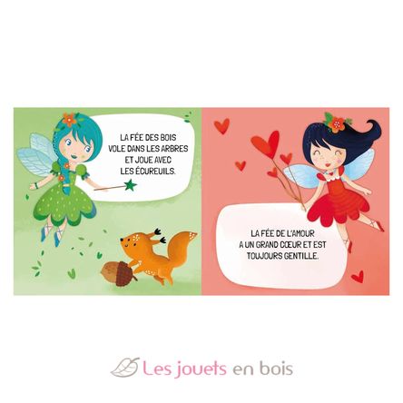 Livre et puzzle Les fées SJ-356795 Sassi Junior 4