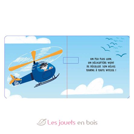 Douces histoires sonores Les véhicules du ciel SJ-356849 Sassi Junior 2