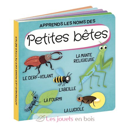 Livre et puzzle Les petites bêtes SJ-380929 Sassi Junior 3