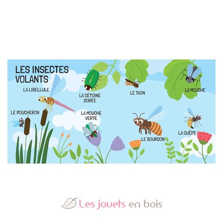 Livre et puzzle Les petites bêtes SJ-380929 Sassi Junior 4