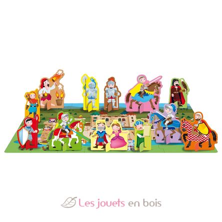 Livre et puzzle Les chevaliers SJ-381193 Sassi Junior 5