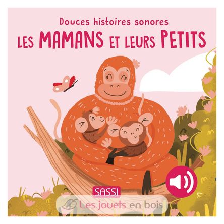 Douces histoires sonores Les mamans et leurs petits SJ-381230 Sassi Junior 1