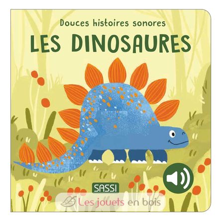 Douces histoires sonores Les dinosaures SJ-382039 Sassi Junior 1