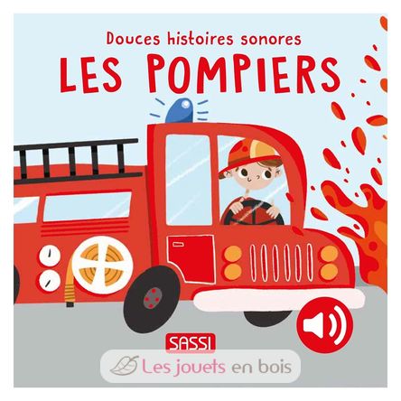 Douces histoires sonores Les pompiers SJ-382190 Sassi Junior 1