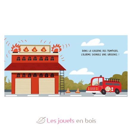 Douces histoires sonores Les pompiers SJ-382190 Sassi Junior 2