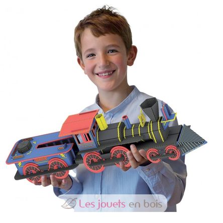 Construis la locomotive 3D SJ-7636 Sassi Junior 6