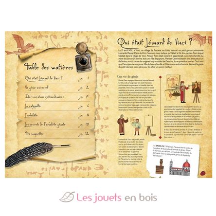 Les machines de Léonard de Vinci SJ-0820 Sassi Junior 4
