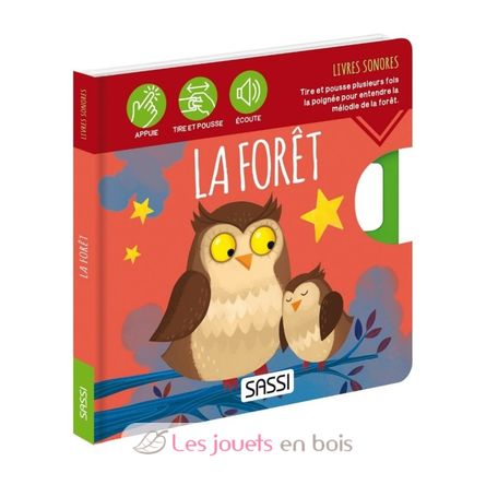 Livre sonore La Forêt SJ-3569 Sassi Junior 1