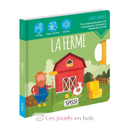 Livre sonore La Ferme SJ-3620 Sassi Junior 1