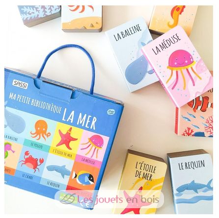 Ma Petite Bibliothèque - La mer SJ-0209 Sassi Junior 2