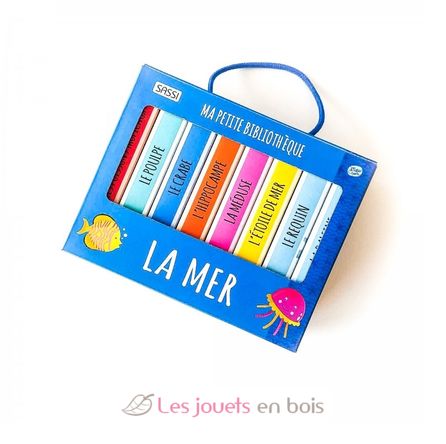 Ma Petite Bibliothèque - La mer SJ-0209 Sassi Junior 4