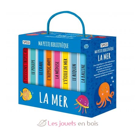 Ma Petite Bibliothèque - La mer SJ-0209 Sassi Junior 1