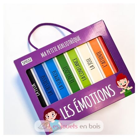 Ma Petite Bibliothèque - Les émotions SJ-2517 Sassi Junior 3