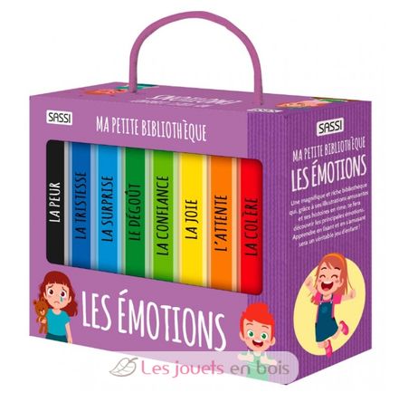 Ma Petite Bibliothèque - Les émotions SJ-2517 Sassi Junior 1