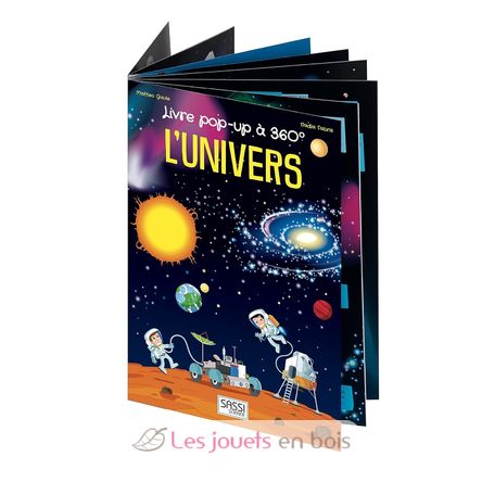 Livre Pop-up à 360° - L'univers SJ-5193 Sassi Junior 1