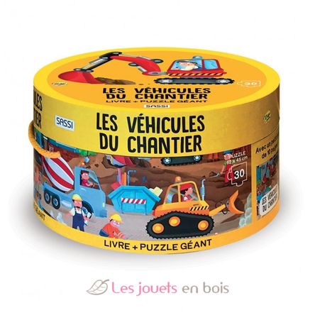 Puzzle Les véhicules du chantier SJ-1176 Sassi Junior 1