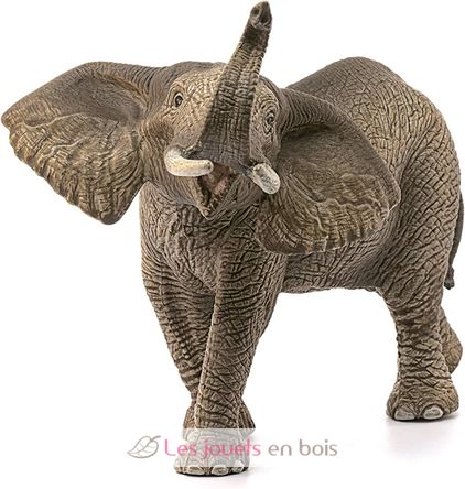 Figurine Éléphant d'Afrique barrissant SC-14762 Schleich 1