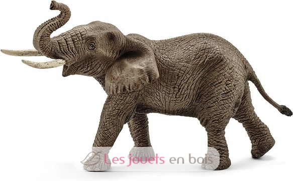 Figurine Éléphant d'Afrique barrissant SC-14762 Schleich 5