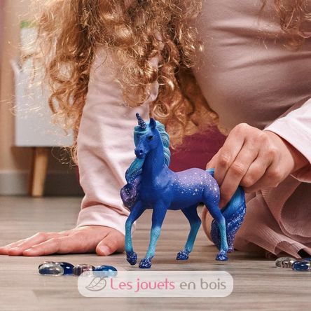 Figurine Étalon Licorne arc en ciel Galaxy SC-70841 Schleich 3