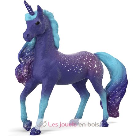 Figurine Étalon Licorne arc en ciel Galaxy SC-70841 Schleich 1