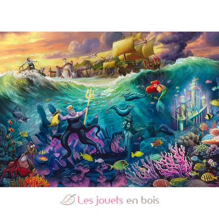 Puzzle Ursula La Petite Sirène 1000 pcs S-58041 Schmidt Spiele 1