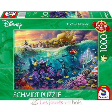 Puzzle Ursula La Petite Sirène 1000 pcs S-58041 Schmidt Spiele 2