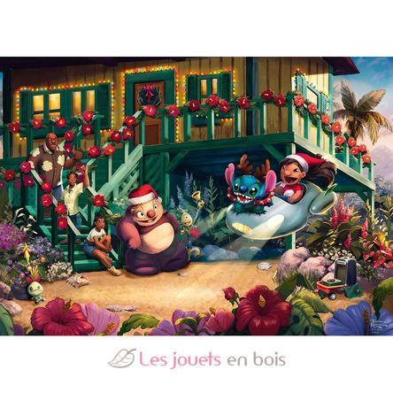 Puzzle Lilo et Stitch Aloha Christmas 1000 pcs S-58049 Schmidt Spiele 2