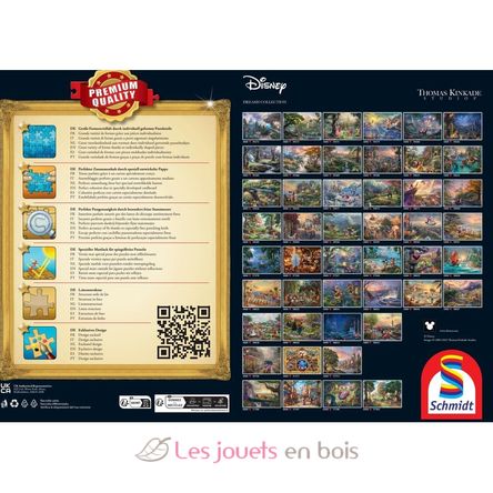 Puzzle Lilo et Stitch Aloha Christmas 1000 pcs S-58049 Schmidt Spiele 4