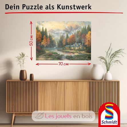 Puzzle Soirée d'automne 1000 pcs S-58784 Schmidt Spiele 3
