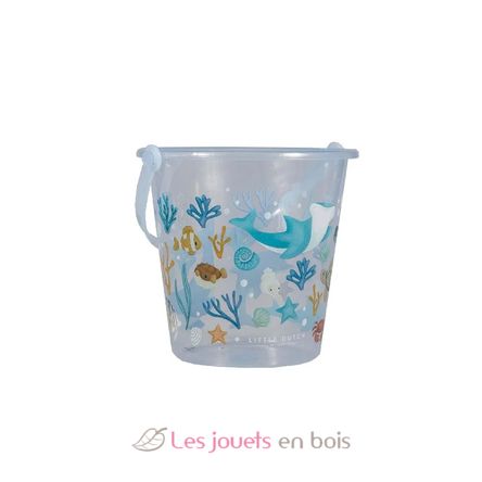 Seau de plage Ocean Dreams bleu LD2012399 Little Dutch 2