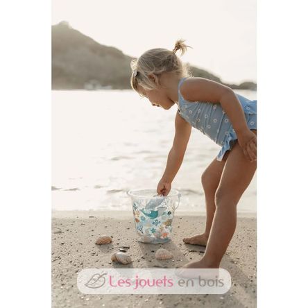 Seau de plage Ocean Dreams bleu LD2012399 Little Dutch 6