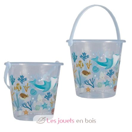 Seau de plage Ocean Dreams bleu LD2012399 Little Dutch 3
