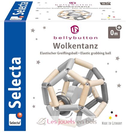 Balle de préhension élastique grise SE64028 Selecta 2