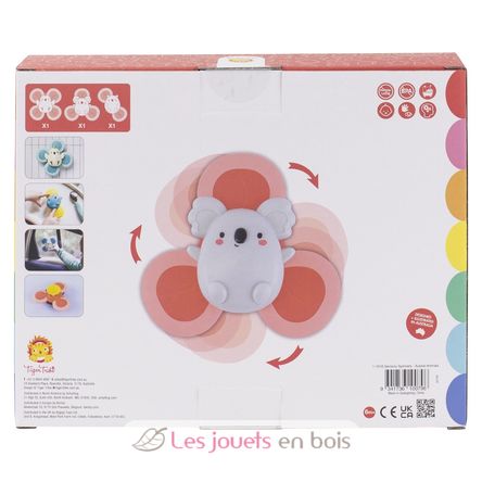3 Spinners sensoriels animaux TT1-1016 Tiger Tribe 12