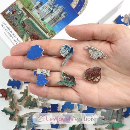 Septembre des Frères de Limbourg A1366-80 Puzzle Michèle Wilson 2